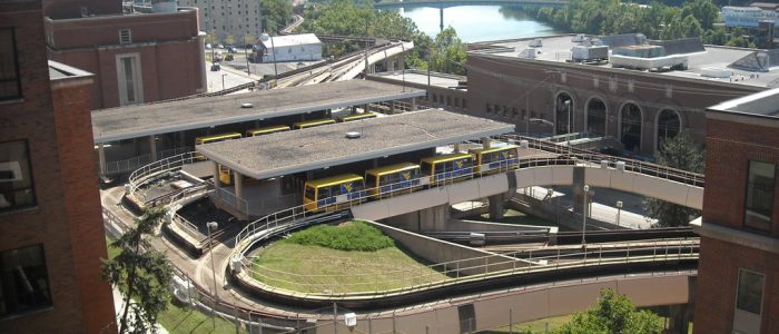 Morgantown PRT system at WVU
